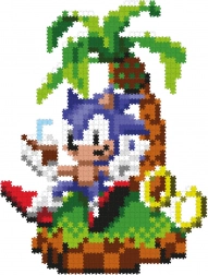 Jixelz Remix Sonic puzzle pixel in plastica – Chillin' SONIC