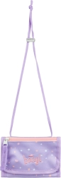 Baagl portafoglio da collo Mazlíčci – portafoglio tessile viola con cordino