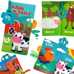 Libricino di stoffa con codine WOOPIE baby