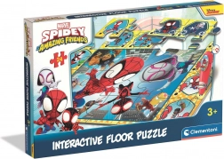 Puzzle da pavimento con penna interattiva SPIDEY – 24 pezzi