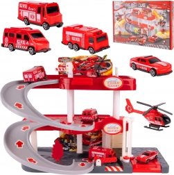 Set parcheggio con luci e suoni, 3 veicoli