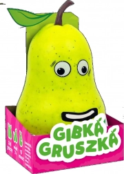 Gioco di carte familiare Gibka Gruszka con timer a forma di pera