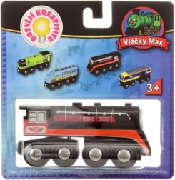 Locomotiva a vapore in legno Maxim Epocha
