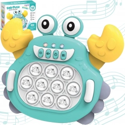 Woopie Pop It gioco antistress elettronico Granchio – verde