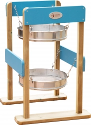 Setaccio doppio in legno per sabbia CLASSIC WORLD EDU