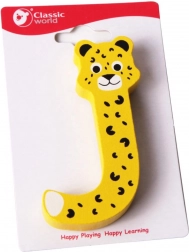 Letterina di legno J Classic World