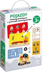 CzuCzu Veicoli – divertimento creativo con pennarello cancellabile