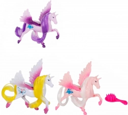 Unicorno con pettine 11 cm
