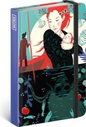 Taccuino a righe con design d’autore di Kateřina Bažantová 11 × 16 cm