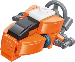 Qman Trans Collector 3 in 1 sottomarino senza pilota – set di costruzione da 33 pezzi