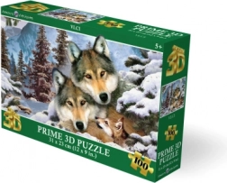 Puzzle 3D Lupi 100 pezzi