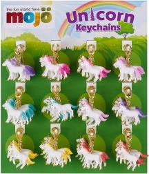 Espositore 72 portachiavi – unicorni