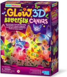 KidzMaker tela 3D luminoso con farfalle