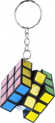 Portachiavi con mini cubo rompicapo 3×3