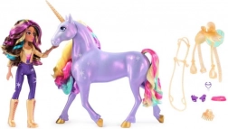 Unicorn Academy unicorno luminoso Wildstar con bambola Sofia