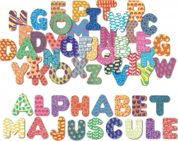 Magneti di legno Vilac grande alfabeto