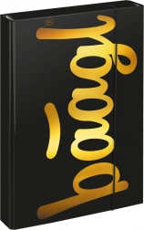 Cartelline per quaderni scolastici A4 Jumbo Gold