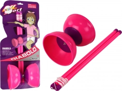 Giocattolo Da Giocoleria Diabolo Rosa