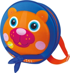 Zainetto rotondo per bambini con motivo orso 26,5 cm