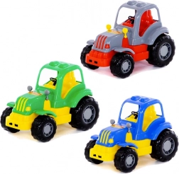 trattore di plastica Silas 28 cm per bambini da 1 anno