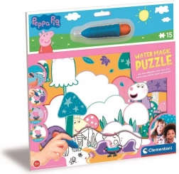 Puzzle magico d'acqua Peppa Pig 15 pezzi