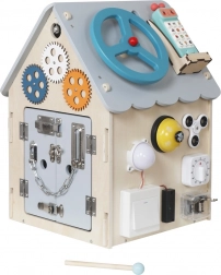 Activity board casetta per bambini 2Kids Toys – Grigio