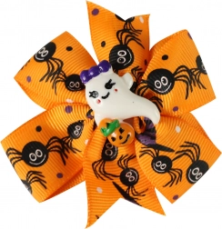 Clip per Capelli Arancione Fantasma