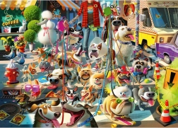 Ravensburger Puzzle Passeggiata con i cani – 1000 pezzi