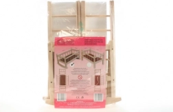 Culla in legno per bambole