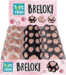 Ciondolo zampa mix 3 modelli 12 pezzi display