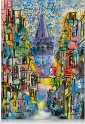 Puzzle metallico Torre di Galata 1000 pezzi