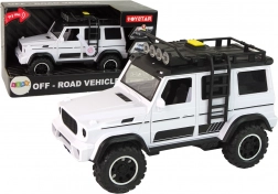 Fuoristrada bianco 1:14 con suoni e luci