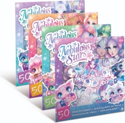 Nebulous Stars adesivi in vinile – set da 50 pz