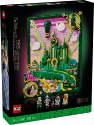 LEGO Wicked Quadro Emerald City – set da parete per adulti