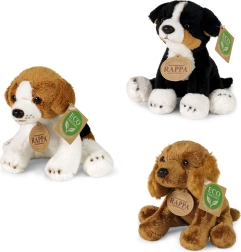 Cane di peluche seduto 14 cm ECO-FRIENDLY RAPPA