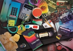 Puzzle 1000 pezzi alta qualità, Nostalgia anni '80