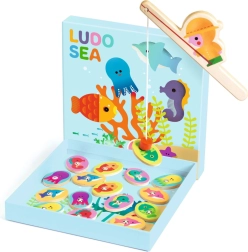 djeco set di giochi pesca