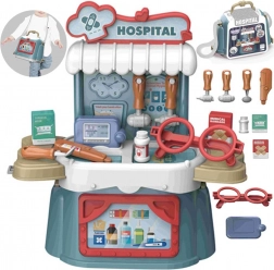 Woopie set 3in1 del piccolo dottore in valigetta e borsa, 21 pezzi