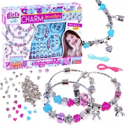 Set creativo per realizzare braccialetti con ciondoli charms