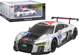 RC auto 1:24 sportivo AUDI R8 LMS, bianco‑nero