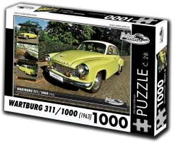 Puzzle RETRO-AUTA Wartburg 311 (1963) 1000 pezzi