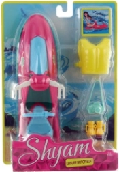 Moto d’acqua per bambole – set con giubbotto e accessori