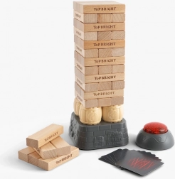 Top Bright torre in legno con timer – gioco di società per la famiglia