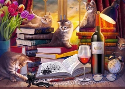 puzzle 2000 – sera felina trefl