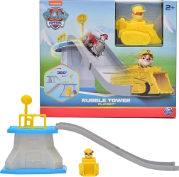 Paw Patrol mini torre con discesa e veicolo di Rubble
