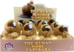 Capibara con spaghetti a molla