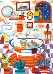 Puzzle Tempo per il bagno 1000 pezzi