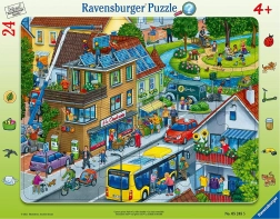 Puzzle Ravensburger La nostra città verde 24 pezzi