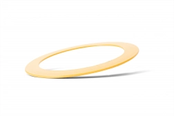 anelli da giocoleria in bioplastica per principianti, diametro 24 cm (set da 3 pezzi)