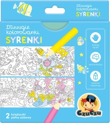 Lunghe pagine da colorare – Sirene 4+